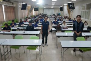 [27-28 มิ.ย.69]  คณะกรรมการควบคุมความปลอดภัยทางชีวภาพ NUIBC ร่วมกับ คณะสหเวชศาสตร์ มน. จัดอบรม “Biosafety & Biosecurity” เสริมเกราะความปลอดภัยทางชีวภาพสู่นักวิจัยรุ่นใหม่
