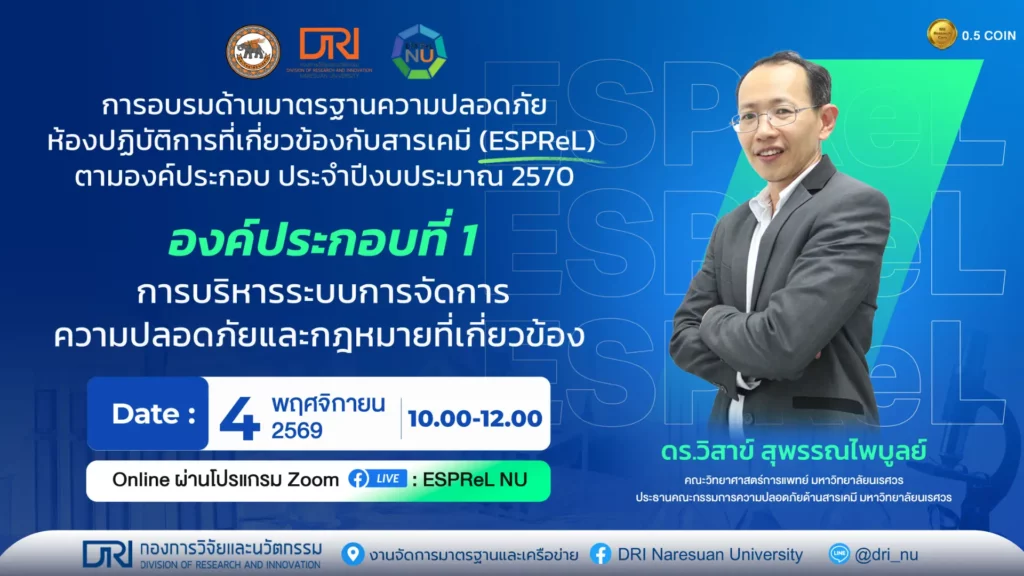 องค์ประกอบที่ 1 “การบริหารระบบการจัดการความปลอดภัยและกฎหมายที่เกี่ยวข้อง”