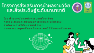 ขอเชิญนำผลงานวิจัย สิ่งประดิษฐ์ และนวัตกรรมร่วมประกวดและจัดแสดงในเวลานานาชาติ [21 กุมภาพันธ์ 2024]
